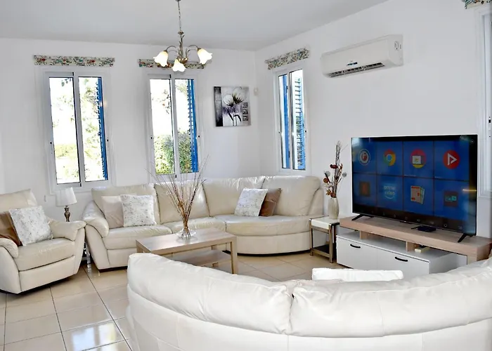 Latchi Front - Private Heated Pool - Amazing Uninterrupted Sea Views Villa